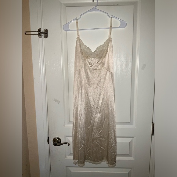 jcpenney Intimates & Sleepwear Vintage Jc Penny Lace Trimmed Maxi